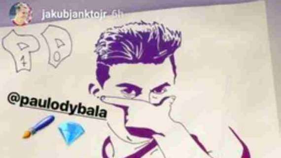 Jantko e quel disegno dedicato a Dybala 