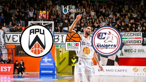 DIRETTA Apu Udine-Assigeco Piacenza 90-73: RISULTATO FINALE