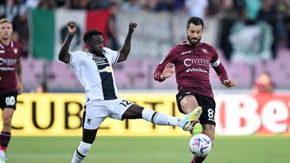 Salernitana-Udinese, LE IMPRESSIONI A FINE PRIMO TEMPO: equilibrio in campo