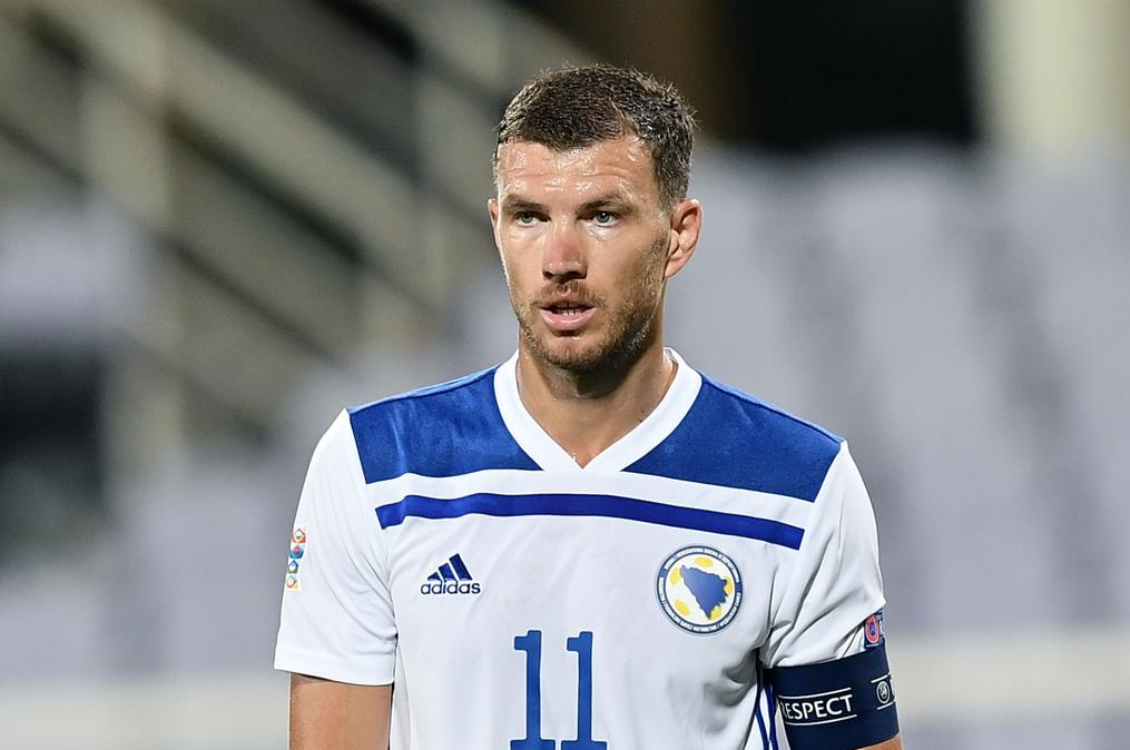Bosnia, Dzeko: "Esultanza dell'Italia? Tutto normale. Se hanno paura di noi o del Galles qualcosa non funziona"