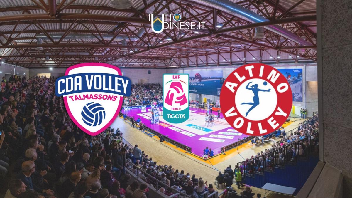 Serie A2 CDA Talmassons FVG-Tenaglia Abruzzo Altino 3-0: RISULTATO FINALE