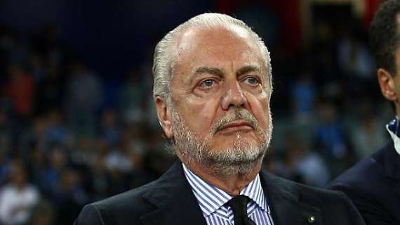 Napoli, De Laurentiis: "Cori anti Napoli? Chi comanda non è all'altezza"