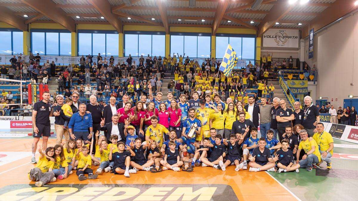 La Tinet Prata vince gara 1 dei quarti di finale promozione: 3-1 a Lagonegro