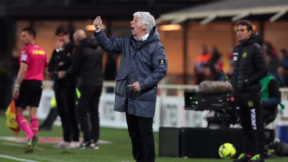 Atalanta, Gasperini: "Ci è mancato il gol, l'Udinese è una buona squadra, normale subire qualcosa"