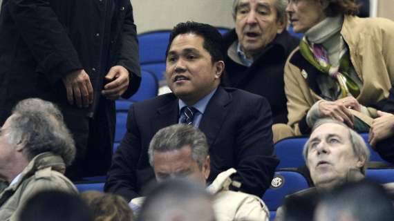 QUI INTER - Thohir scuro in volto dopo il colloquio con la squadra