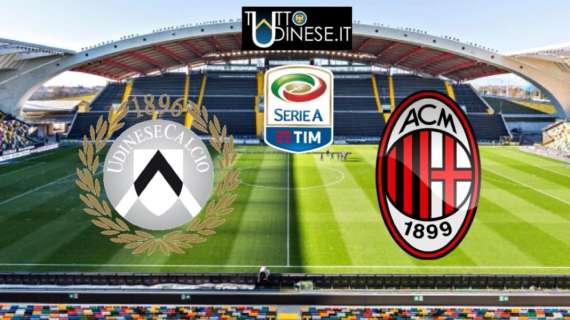 RELIVE Serie A Udinese-Milan 2-1: Thereau + De Paul, Diavolo battuto!