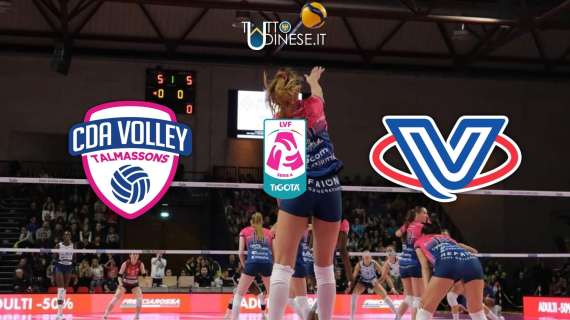 DIRETTA Serie A1 Cda Volley Talmassons Fvg-Vero Volley Milano 1-3: RISULTATO FINALE