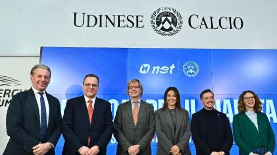 Udinese e Net partner per la sostenibilità: il comunicato