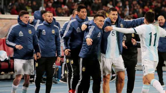 De Paul titolare nella vittoria dell'Argentina contro il Marocco. Nel secondo tempo in campo per l'esordio anche Musso