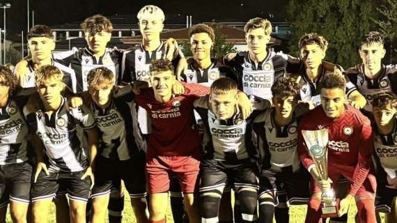 Udinese U16, vittoria per i bianconeri nel Torneo Nazionale “Mirko Furlan”