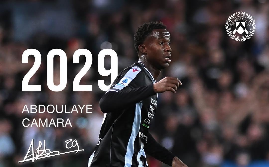 UFFICIALE - Abdoulaye Camara rinnova con l'Udinese fino al 2029
