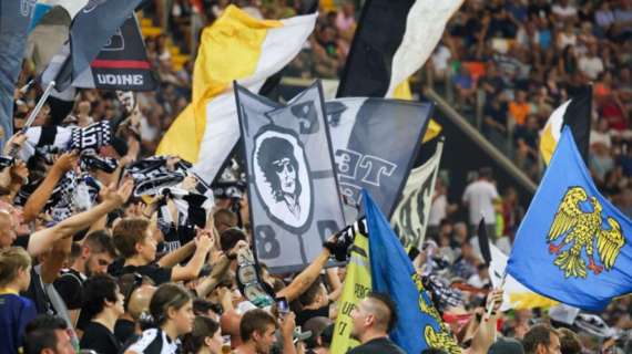 Udinese, saranno circa 500 i tifosi in trasferta a Parma