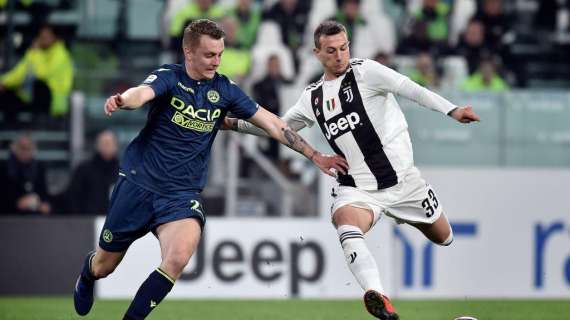 Lazio-Udinese, LE FORMAZIONI UFFICIALI: Wilmot, Ingelsson e Badu le novità sul fronte bianconero