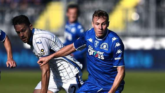 Giudice sportivo, l'Empoli perde Zurkowski per squalifica, duemila euro di ammenda all'Udinese