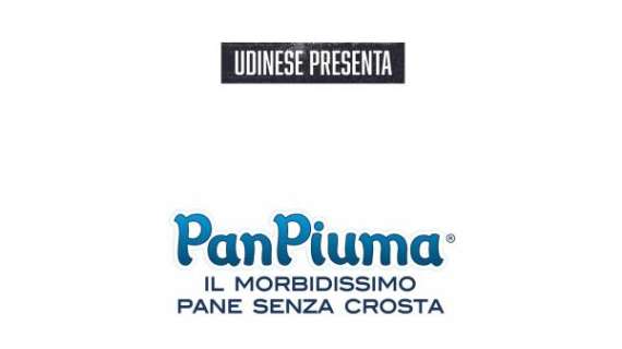 Udinese, Pan Piuma nuovo partner commerciale fino al 2025