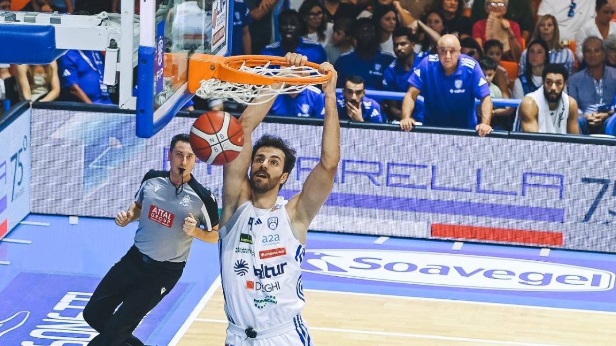 Valtur Brindisi, Miani: “Contro Cividale partita speciale, ma ho un problema alla schiena e ci vuole prudenza"