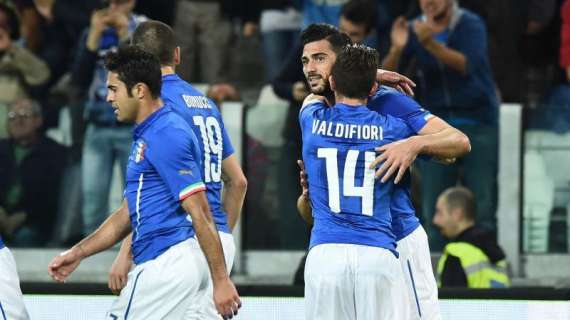 All'Italia non bastano cuore e grinta per vincere. Con l'Inghilterrra finisce 1-1