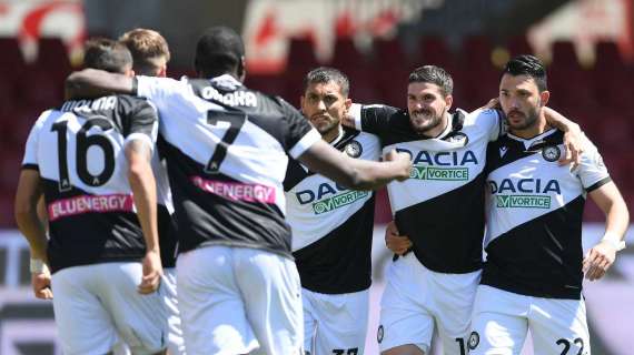 Il Benevento cade a Bergamo, Udinese matematicamente salva 
