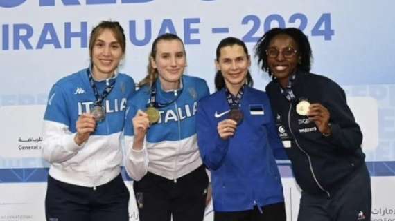 Spada femminile: la friulana Giulia Rizzi conquista l'argento