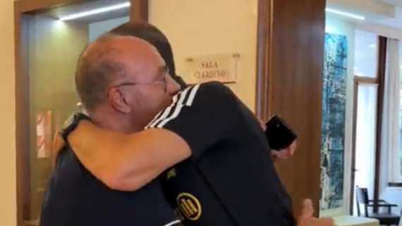 Pre Udinese-Juventus: Causio ha fatto visita ad Allegri e la dirigenza