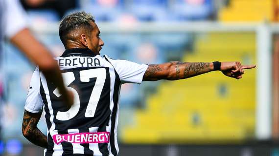 Pereyra è finalmente pronto: "Domenica ci sarò, daremo battaglia fino alle fine"