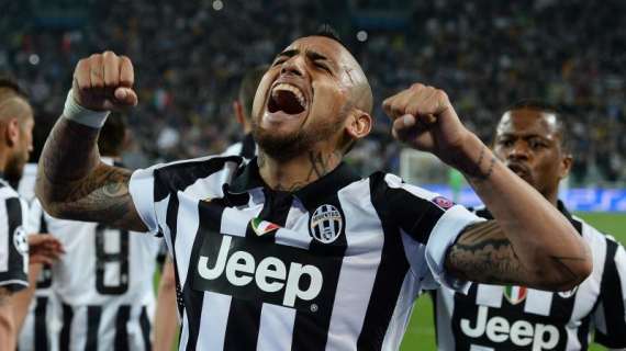 La Juve fatica, ma batte il Monaco: decide Vidal, ottima prova di Pereyra