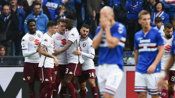 Serie A, il Sassuolo affonda ancora di più il Chievo, poker Toro alla Samp, pari a reti inviolate tra Parma e Frosinone