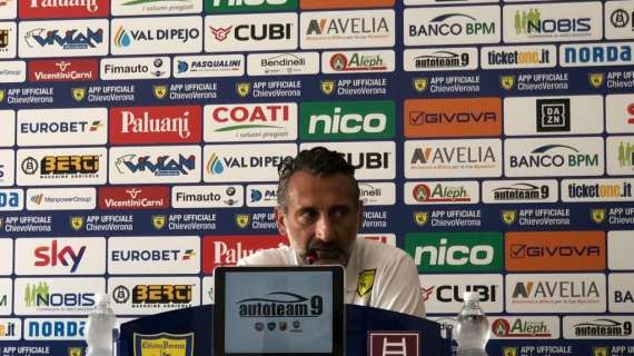 Chievo, D'Anna in conferenza: "Bisogna fare i complimenti a De Paul e Scuffet. Noi non siamo riusciti a sfruttare le nostre chance"