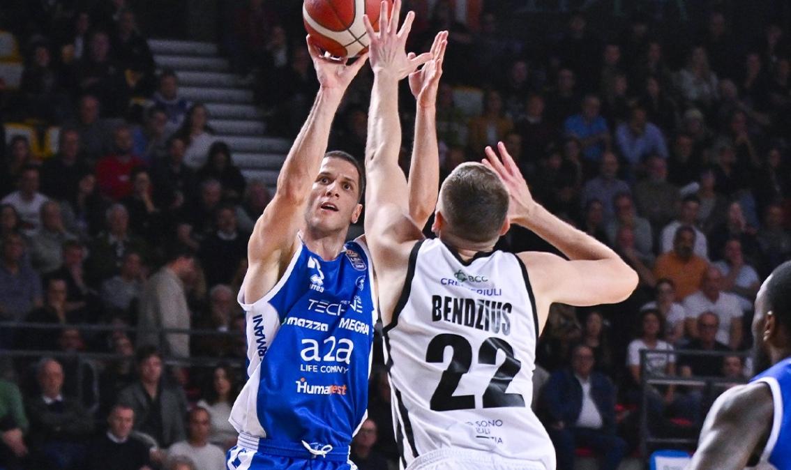 APU Udine-Germani Brescia 72-81, LE PAGELLE DELL'AVVERSARIO: Ivanovic è incontenibile 