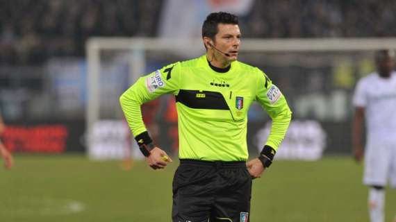 Designazioni arbitrali,Sampdoria-Udinese affidata a Damato