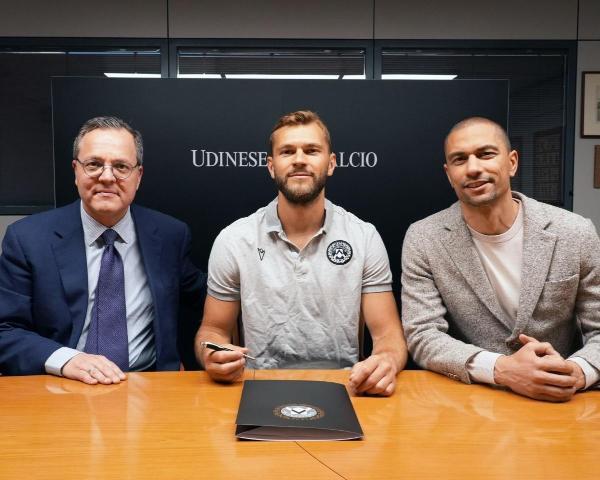Karlstrom: "Onorato di essere il capitano dell'Udinese, appezzo i valori del club e dei tifosi"