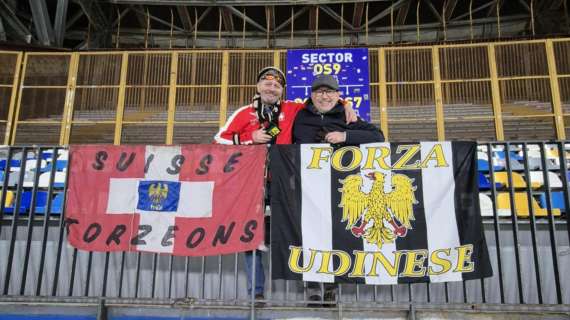 Paolo e Aurelio, l'Udinese non è sola: i due unici tifosi bianconeri al Maradona
