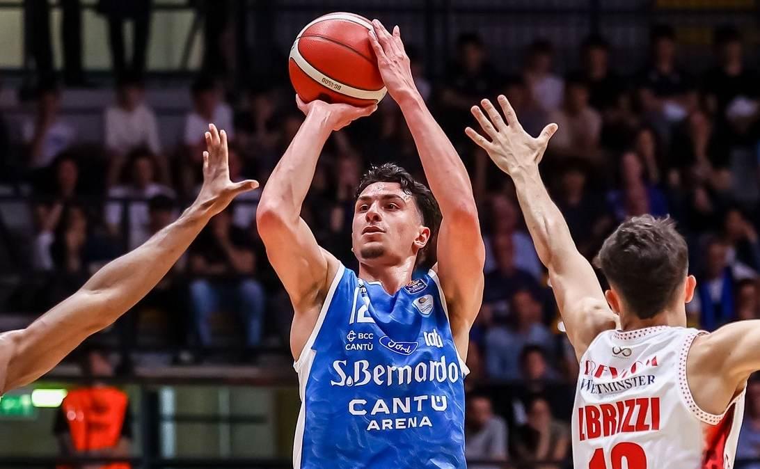 Pallacanestro Cantù, Bortolani non ce la fa: ufficiale l'assenza contro l'APU