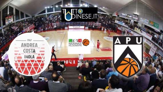 RELIVE A2 Andrea Costa Imola-Apu Gsa Udine 76-73: sconfitta che non ci voleva