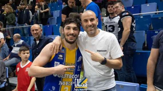 UEB Cividale, tutti pazzi per Redivo: "El Trenza" Palacio presente per lui