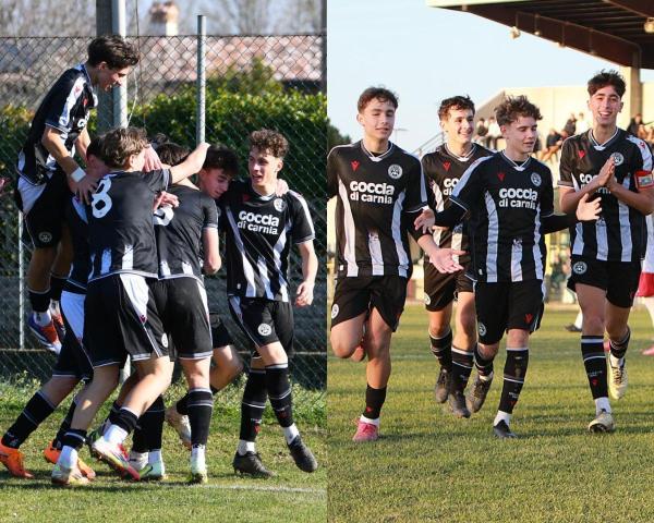 Giovanili Udinese, Under 16 e 15 si qualificano ai playoff