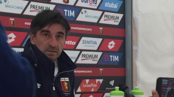 Genoa, Juric in conferenza stampa: "L’Udinese è una squadra con tanta forza fisica e velocità. Abbiamo lavorato bene in settimana"