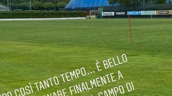 L'Udinese torna al lavoro, Lasagna: "Bello poter tornare finalmente in campo dopo tanto tempo"