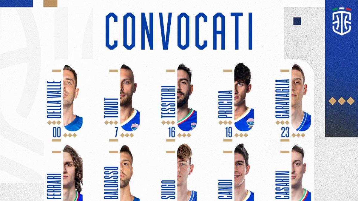 Italbasket, i convocati del CT Banchi: c'è il gioiello della UEB Cividale Ferrari