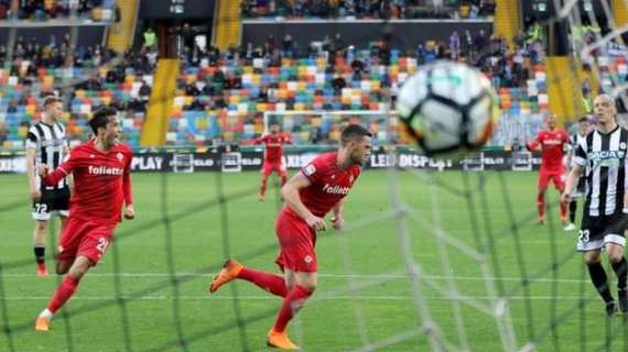 Udinese-Fiorentina 0-2, LE PAGELLE: prestazione che nuoce gravemente alla salute