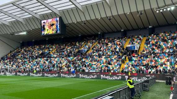 Udinese-Sampdoria, la Curva Nord non si presenta: settore vuoto