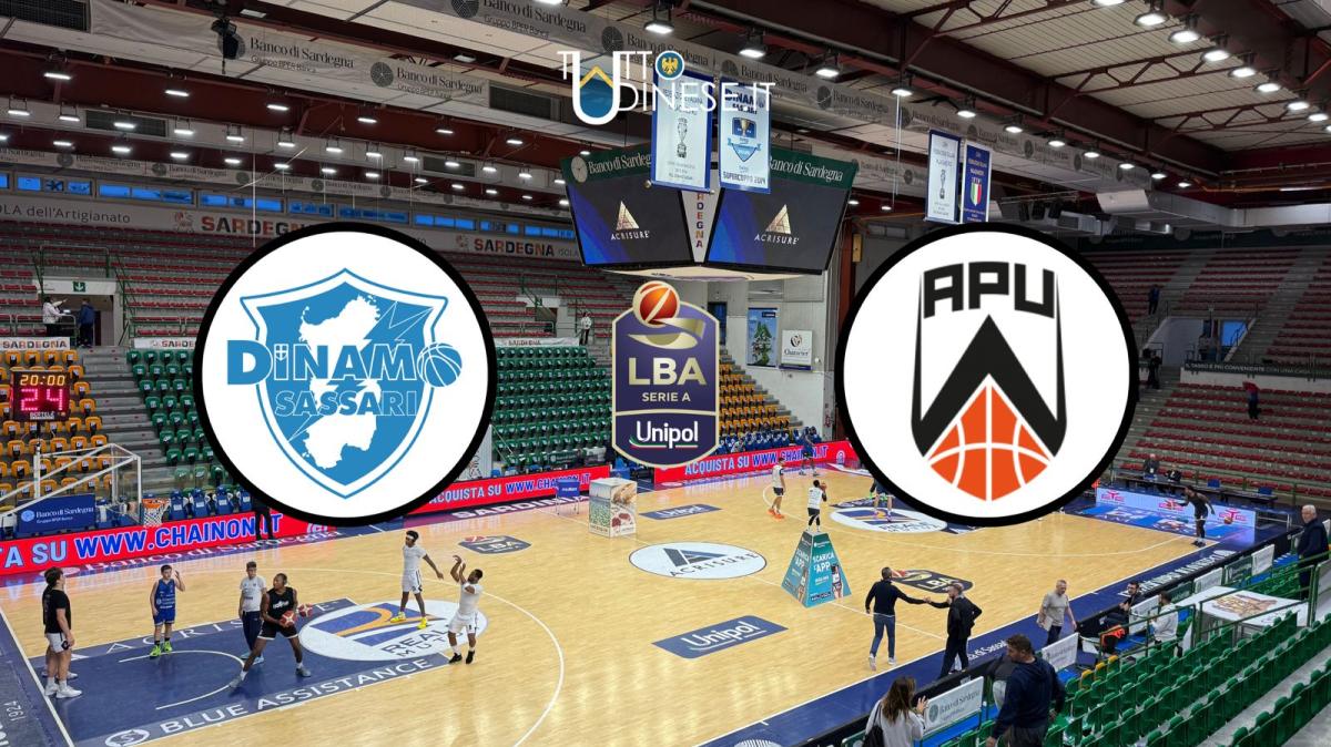 DIRETTA Dinamo Sassari-APU Udine 70-88: RISULTATO FINALE