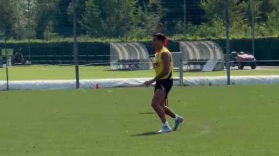 Udinese, Alexis Sanchez torna ad allenarsi a parte al Bruseschi