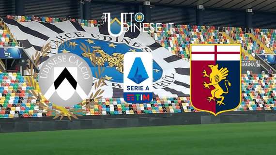 RELIVE Serie A Udinese-Genoa 2-2: buttata via! I rossoblù la pareggiano al 97esimo!