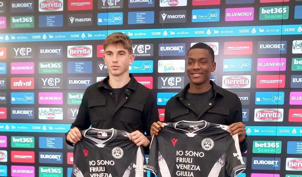 L'Udinese programma già il futuro: presentati Mlacic e Arizala