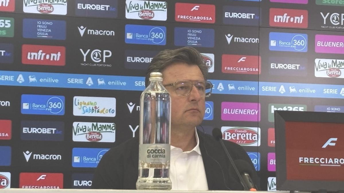 Udinese, Runjaic in conferenza: "Non meritavamo di perdere. Si può vincere anche senza Davis"