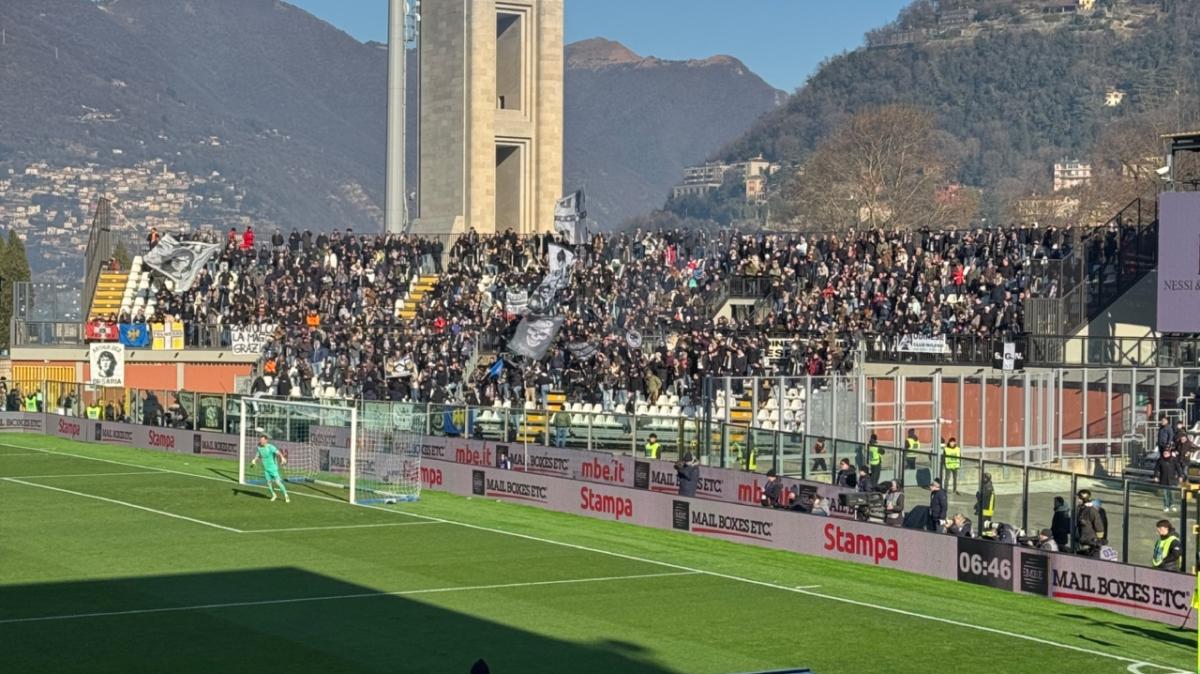 Como-Udinese, oltre 1000 tifosi bianconeri presenti al Sinigaglia