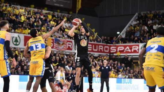 UEB Cividale-Apu Udine 75-73, LE PAGELLE DEI BIANCONERI: Alibegovic e Da Ros trascinano ma non basta