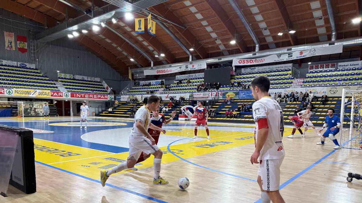 Le Eagles Futsal complicano la stagione, al PalaGesteco vince Jesolo