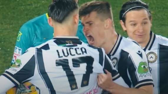 Lecce-Udinese, anche Daniele Mari indignato dal gesto di Lucca: "Una scena mai vista prima"